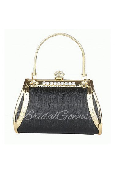 Leatherette Wedding / Special Occasion Clutches / Evening Handbags with Metal (More Colors)