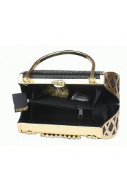 Leatherette Wedding / Special Occasion Clutches / Evening Handbags with Metal (More Colors)