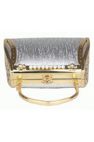 Leatherette Wedding / Special Occasion Clutches / Evening Handbags with Metal (More Colors)