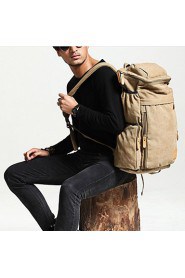 Men Women Canvas Backpack School Laptop Bag