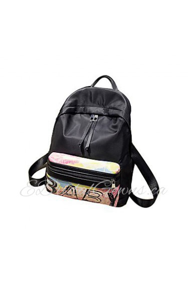 Women Casual Other Leather Type Zipper Backpack