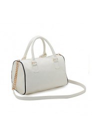 Women Casual / Outdoor PU Tote White / Black