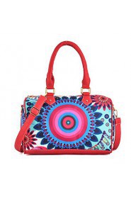 Women Formal / Event/Party Canvas Tote Red / Black