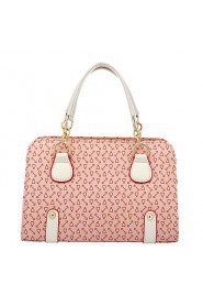 Women Casual / Office & Career / Shopping PU Tote Beige / Pink / Blue