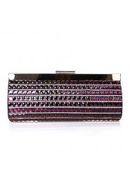 Women's Delicate Inserts Diamond Clutch Bag