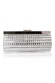 Women's Delicate Inserts Diamond Clutch Bag