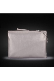 Korean soft handbag Bow Clutch double evening bag