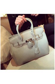 Women Casual PU Tote White / Gray / Black