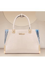 Women PU Doctor Shoulder Bag / Tote / Satchel Beige / Blue / Black