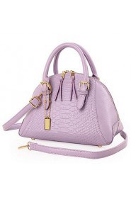 Women Outdoor PU Shoulder Bag Purple / Red / Black