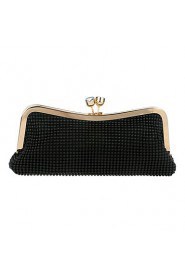 Women Elegant High grade Color Matching Diamonds Evening Bag