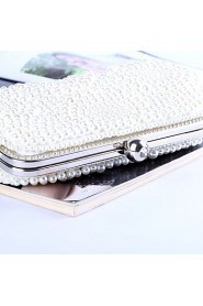 Women Pearl dinner bag set auger hand bag