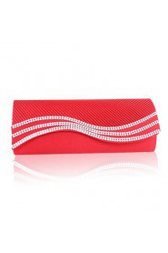 Elegant Silk with Beads Handbags/Clutches with Crystal(More Colors)