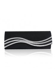 Elegant Silk with Beads Handbags/Clutches with Crystal(More Colors)