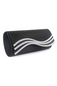 Elegant Silk with Beads Handbags/Clutches with Crystal(More Colors)