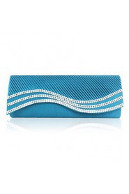 Elegant Silk with Beads Handbags/Clutches with Crystal(More Colors)