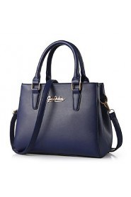 Women Casual PU Tote Blue / Red / Black