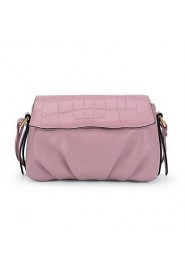 Women Outdoor PU Shoulder Bag Pink / Blue / Black