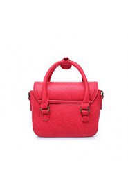 Women Formal / Office & Career Cowhide Satchel Red / Gray / Black