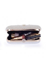 Women's Crown Pearl Inlaid Diamonds Party/Evening Bag