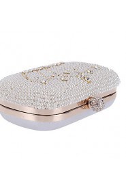 Women's Crown Pearl Inlaid Diamonds Party/Evening Bag