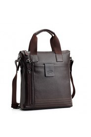 Men's Genuine Leather Messenger Shoulder Bag Crossbody Bag