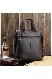 Men's Genuine Leather Messenger Shoulder Bag Crossbody Bag