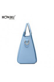 Women's PU Tote Bag/Single Shoulder Bag/Crossbody Bags Blue