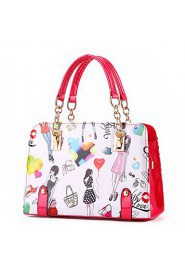 Women's Fashion Casual PU Messenger Shoulder Bag/Totes