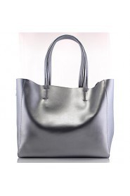 Most Popular Simple Design Genuine Leather Tote Bag