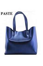 Most Popular Simple Design Genuine Leather Tote Bag