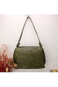 Women PU Baguette Shoulder Bag Green / Brown / Black