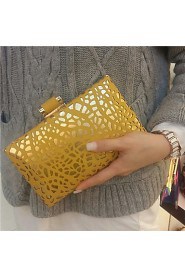 Women Fashion Evening Party Bags Clutches in Yellow