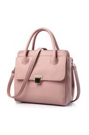 Women Casual / Office & Career PU Tote Pink / Blue / Gray / Black / Burgundy