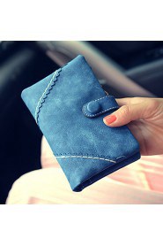 Women Formal / Casual / Event/Party / Shopping PU Wallet Blue / Brown / Red / Black