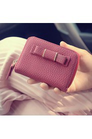 Women Formal / Casual / Event/Party / Shopping PU Wallet Pink / Red / Gray / Black