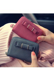 Women Formal / Casual / Event/Party / Shopping PU Wallet Pink / Red / Gray / Black