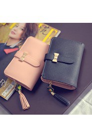 Women Formal / Casual / Event/Party / Shopping PU Wallet Pink / Gray / Black