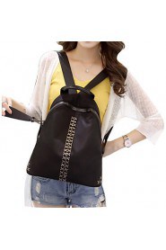 Women Casual Other Leather Type Zipper Backpack