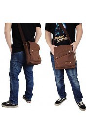 Unisex Vintage Canvas Leather Crossbody Bags