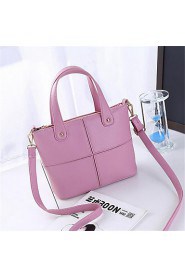 Women Casual / Outdoor PU Tote White / Pink / Purple / Gray / Black