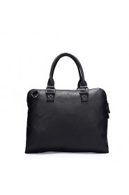 Men Sports / Casual / Outdoor / Shopping PU Tote Black