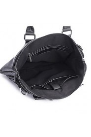 Men Sports / Casual / Outdoor / Shopping PU Tote Black