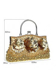 Women PU Baguette Clutch / Evening Bag Multi color