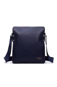 Men Other Leather Type Baguette Shoulder Bag Blue / Black