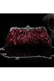 Satin with Shiny bead and Rihinestone Wedding /Special Occasion Evening Handbags/Clutchs(More Colors)