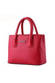 Women Casual / Outdoor PU Tote White / Pink / Purple / Blue / Gray / Black / Burgundy