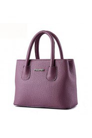 Women Casual / Outdoor PU Tote White / Pink / Purple / Blue / Gray / Black / Burgundy