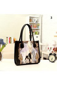 Women's PU Baguette Shoulder Bag/Tote Multi color