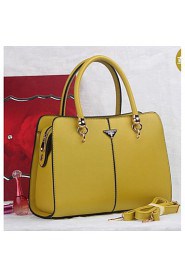 Women PU Doctor Tote Pink / Yellow / Red / Gray / Black